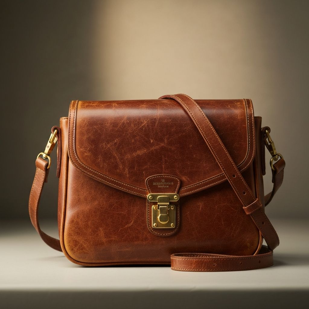 Leather Crossbody Bag